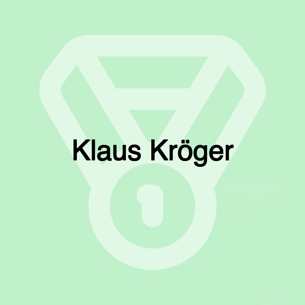 Klaus Kröger