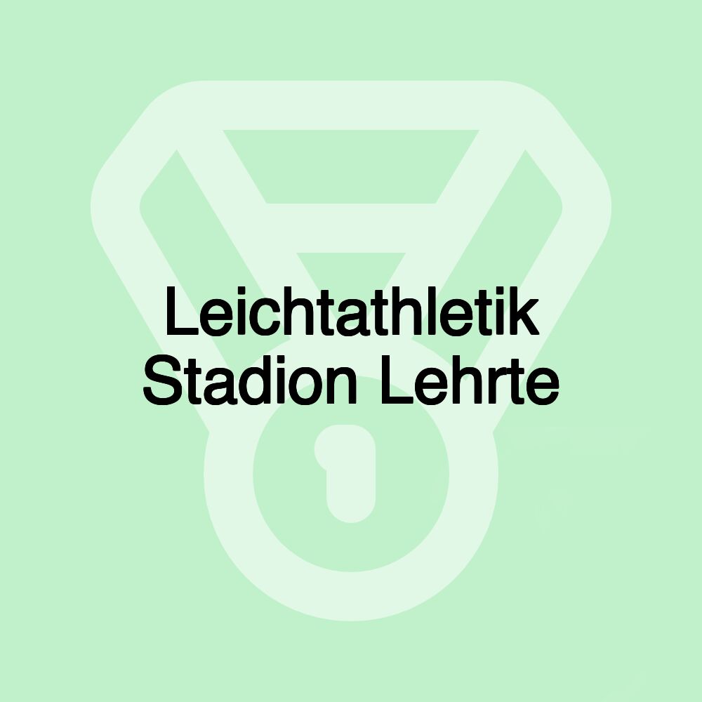 Leichtathletik Stadion Lehrte Leichtathletik Stadion Lehrte