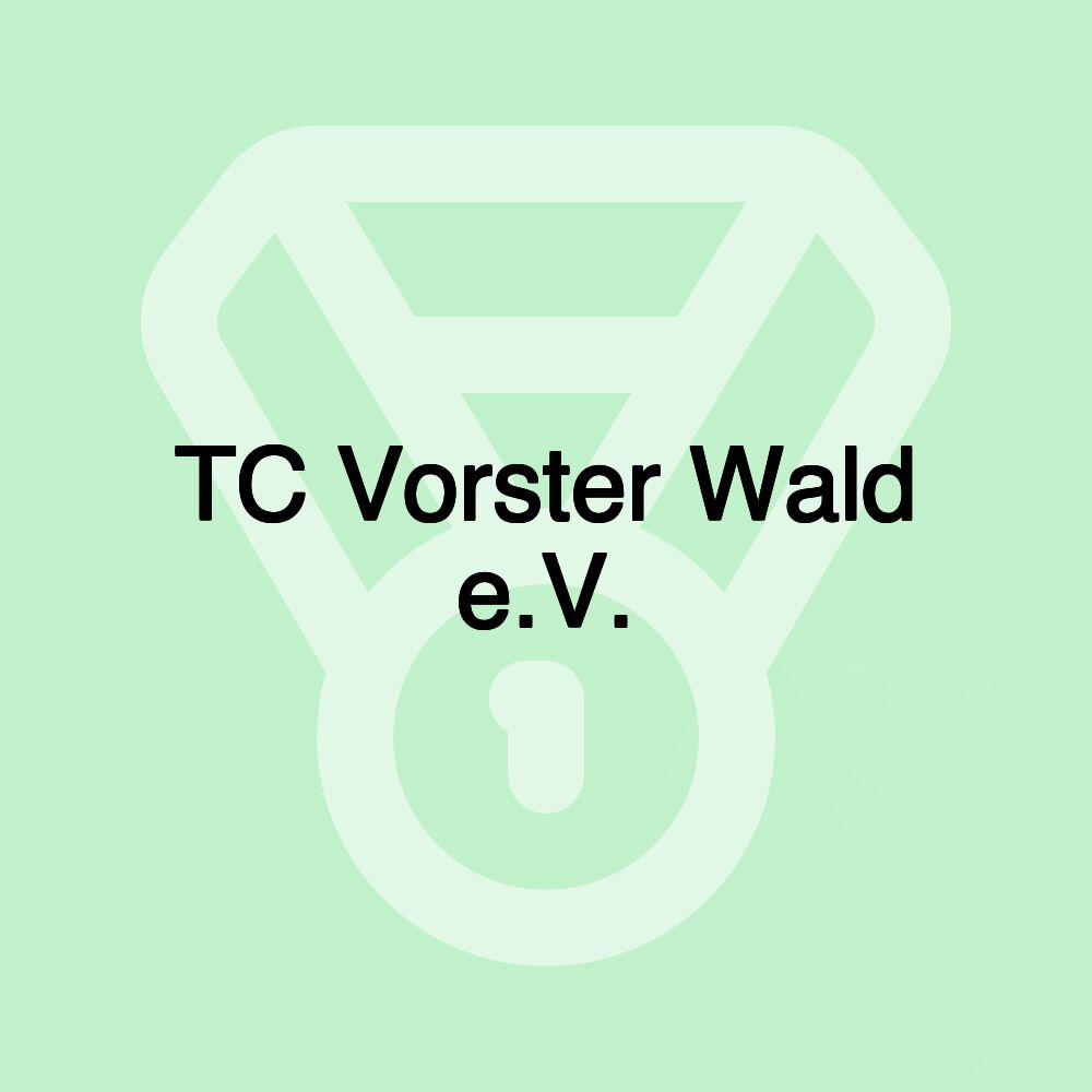 TC Vorster Wald e.V.