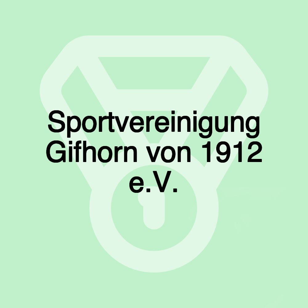 Sportvereinigung Gifhorn von 1912 e.V. Sportvereinigung Gifhorn von 1912 e.V.