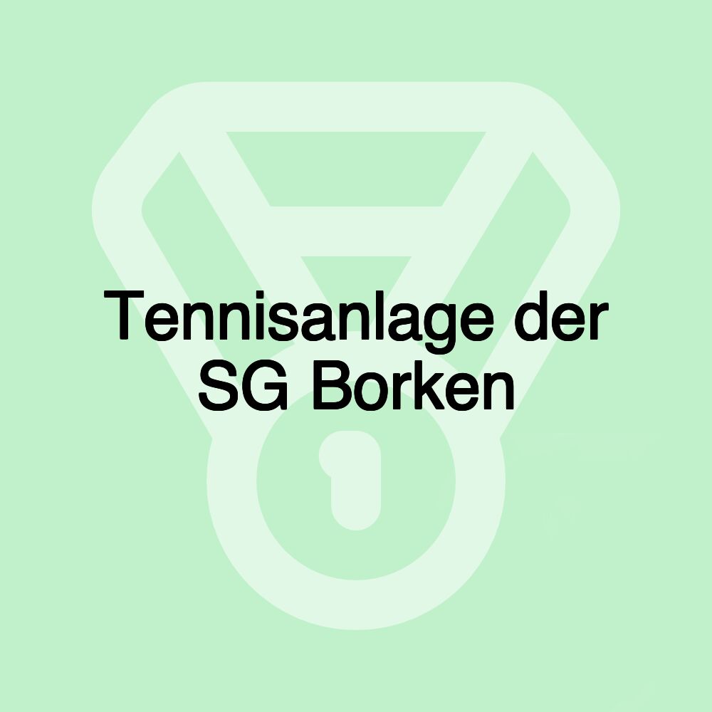 Tennisanlage der SG Borken