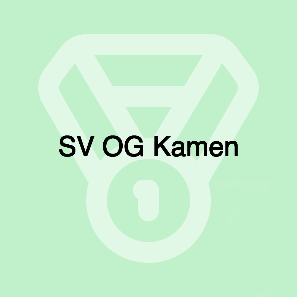 SV OG Kamen SV OG Kamen