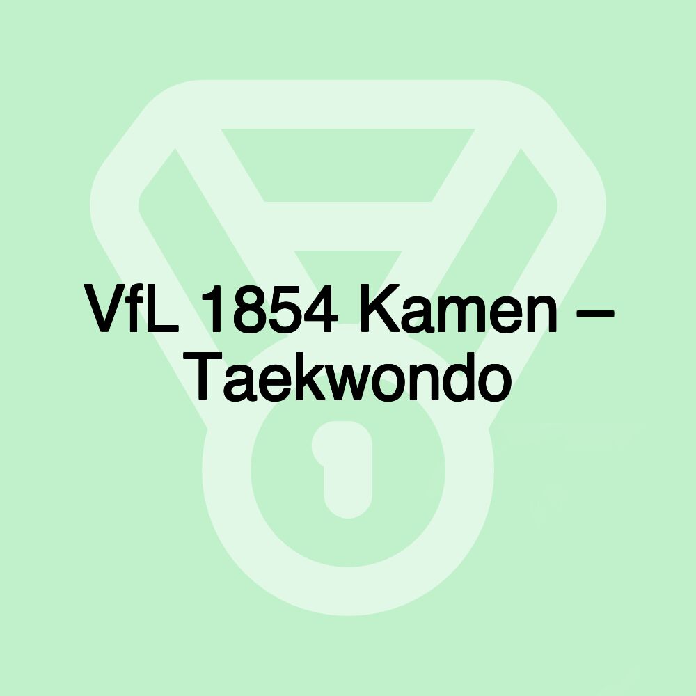 VfL 1854 Kamen – Taekwondo