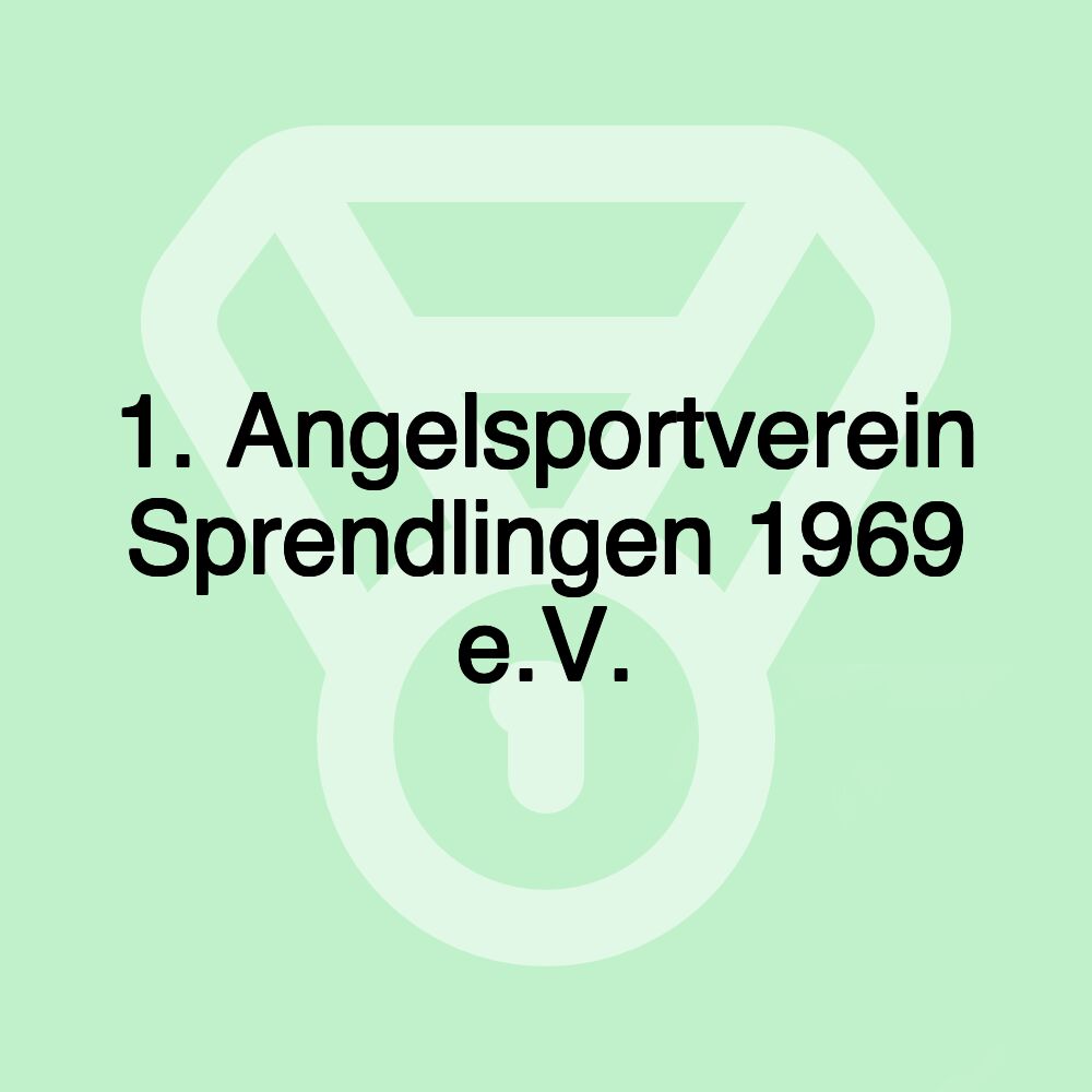 1. Angelsportverein Sprendlingen 1969 e.V. 1. Angelsportverein Sprendlingen 1969 e.V.