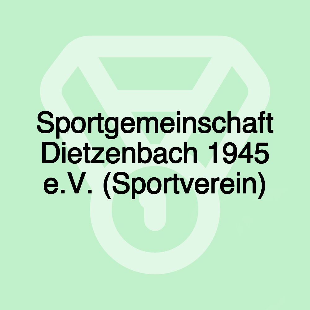 Sportgemeinschaft Dietzenbach 1945 e.V. (Sportverein)