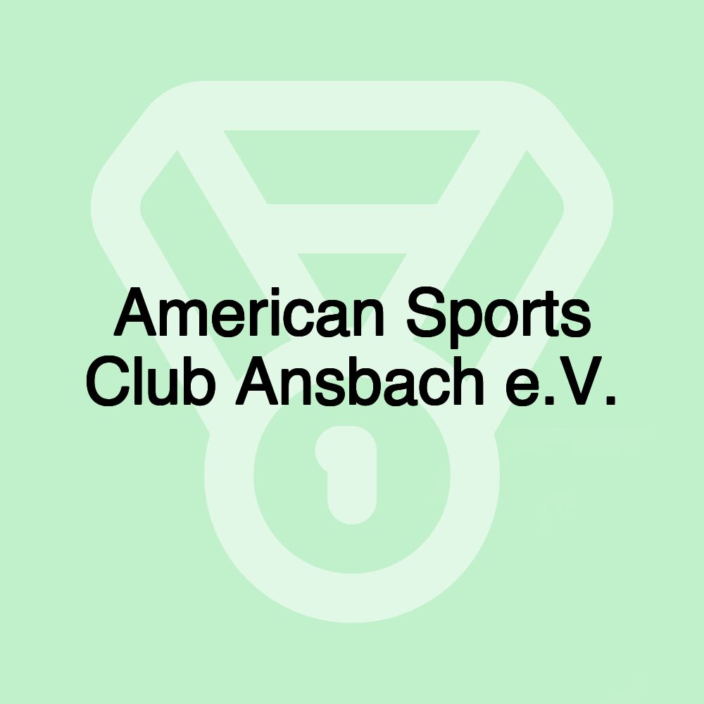 American Sports Club Ansbach e.V.