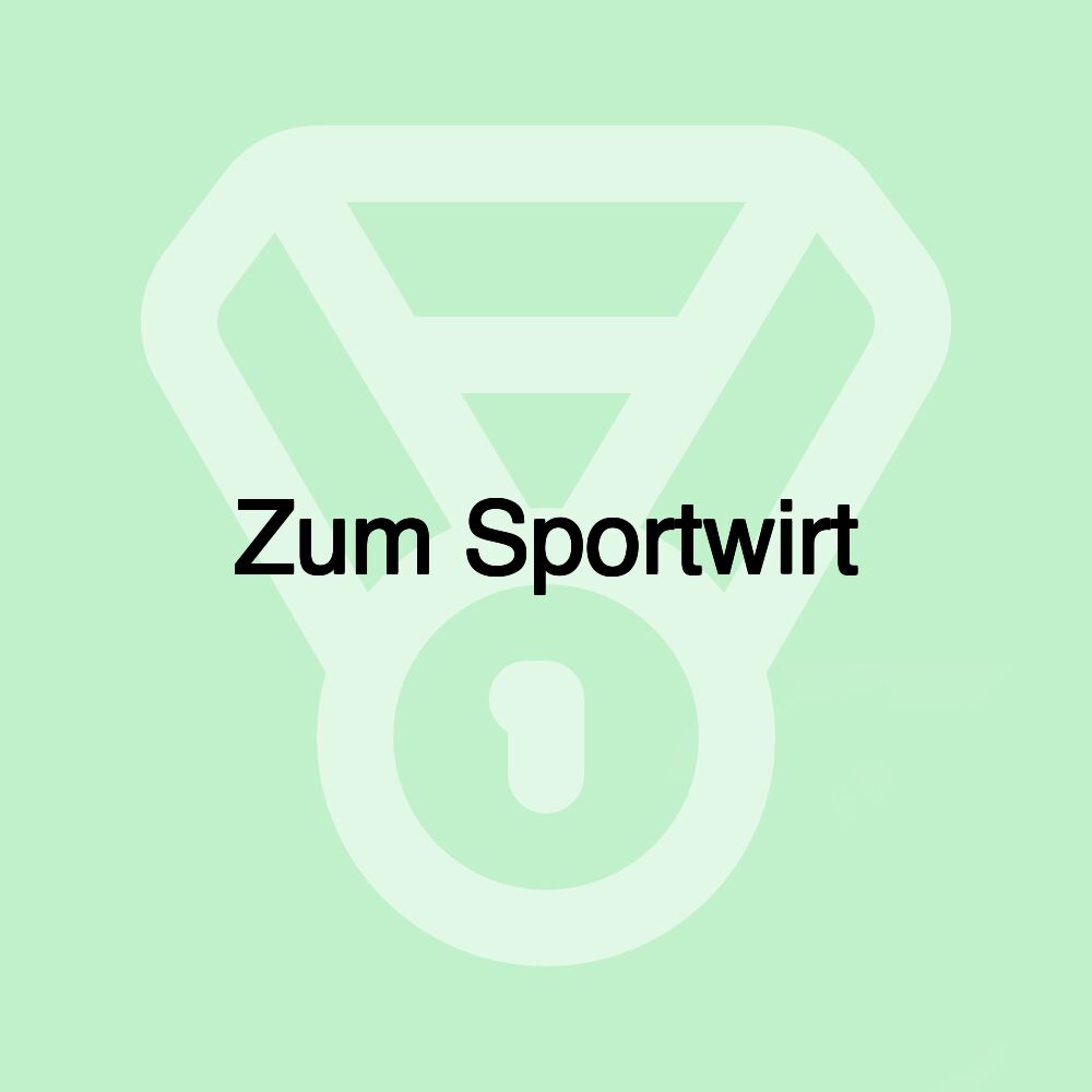 Zum Sportwirt