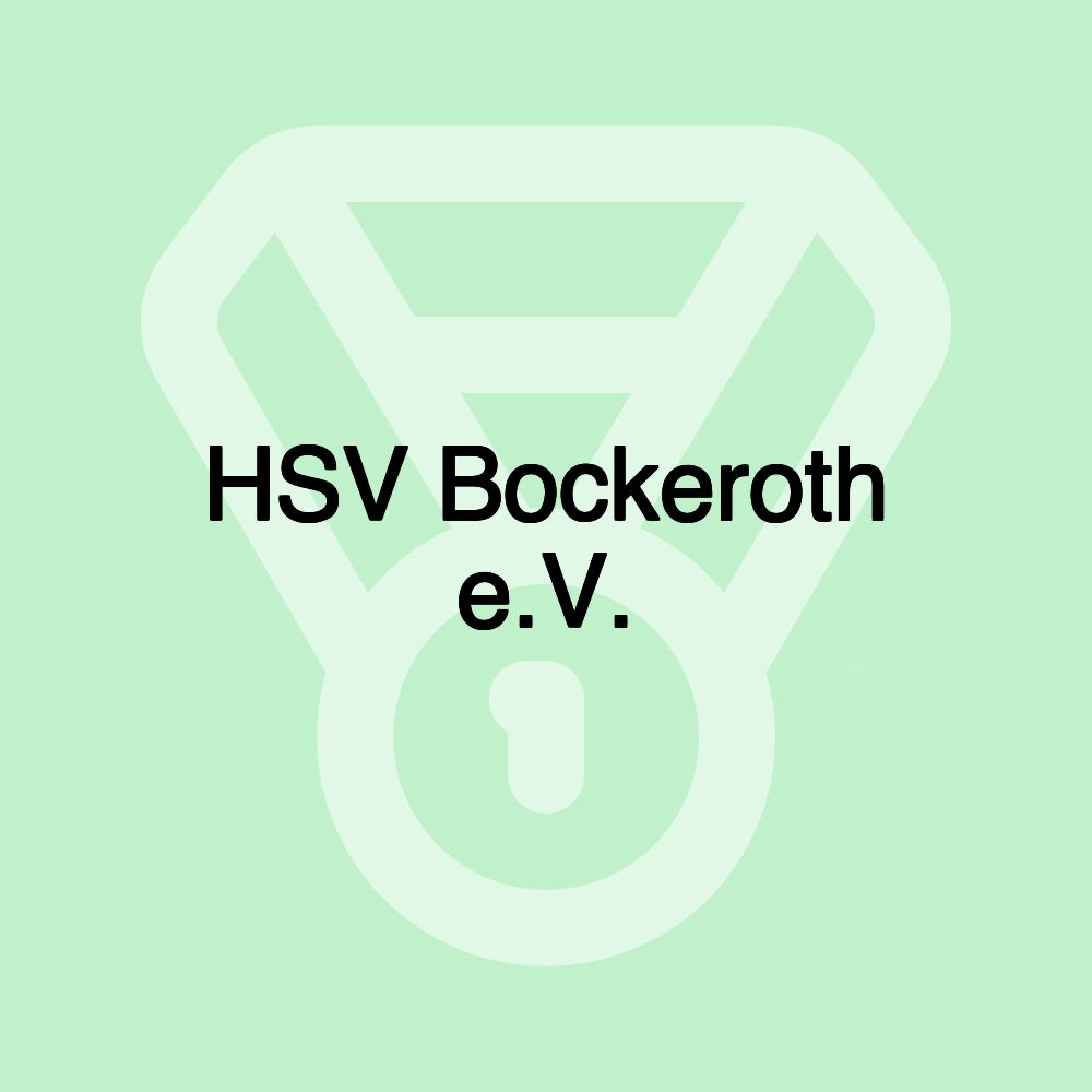 HSV Bockeroth e.V. HSV Bockeroth e.V.