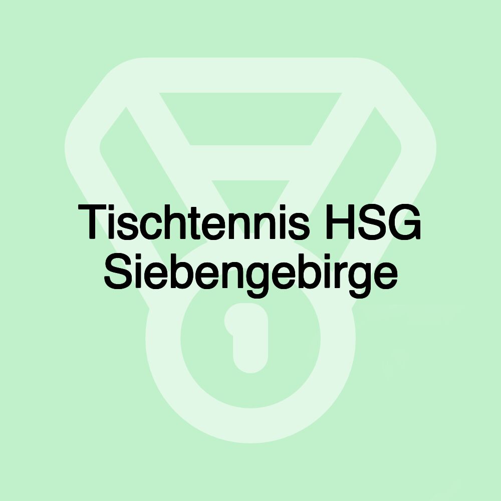 Tischtennis HSG Siebengebirge