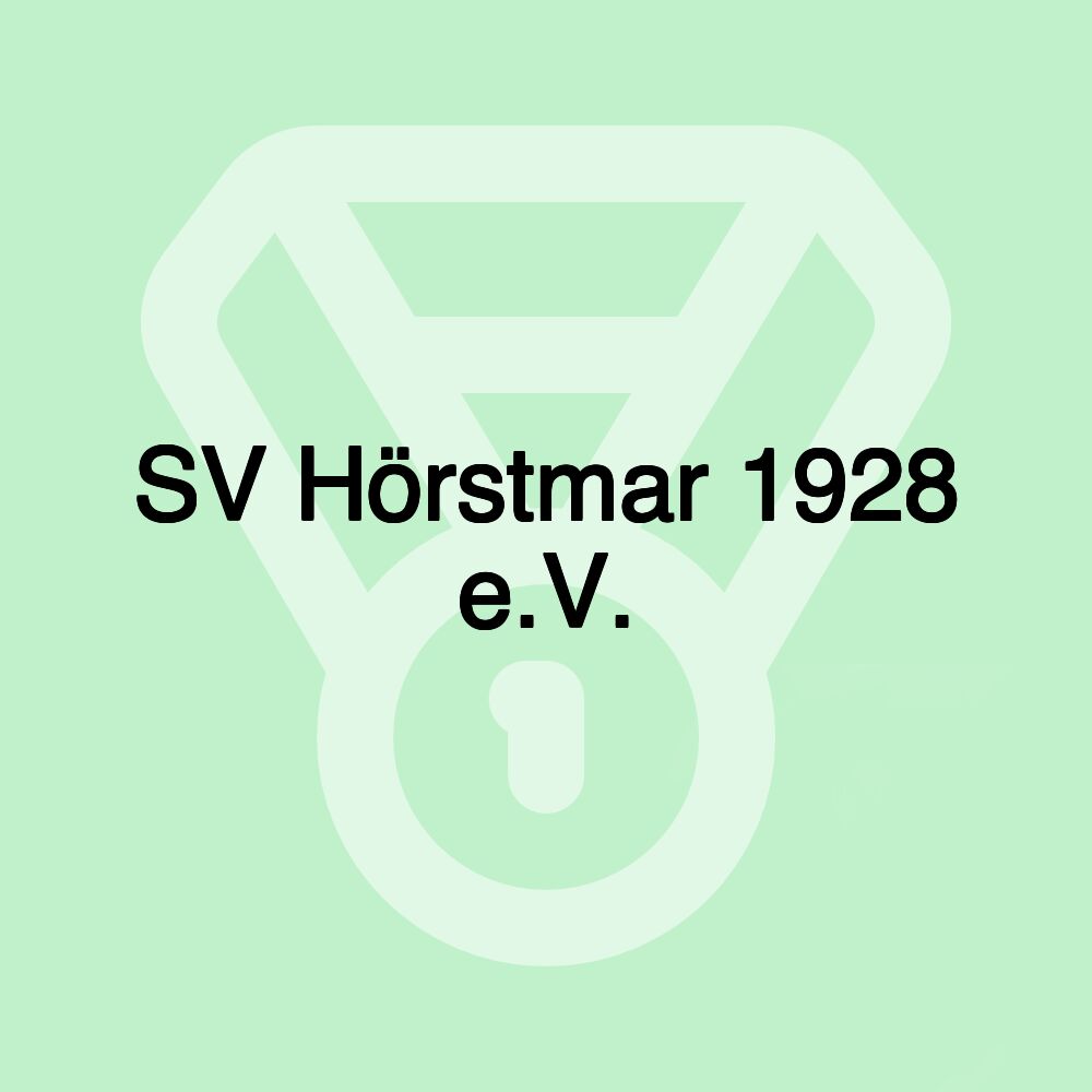 SV Hörstmar 1928 e.V.