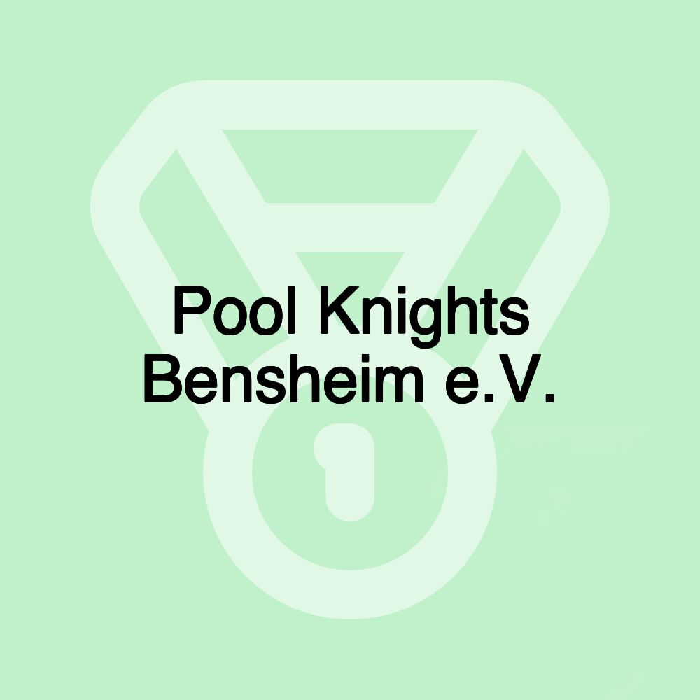 Pool Knights Bensheim e.V.