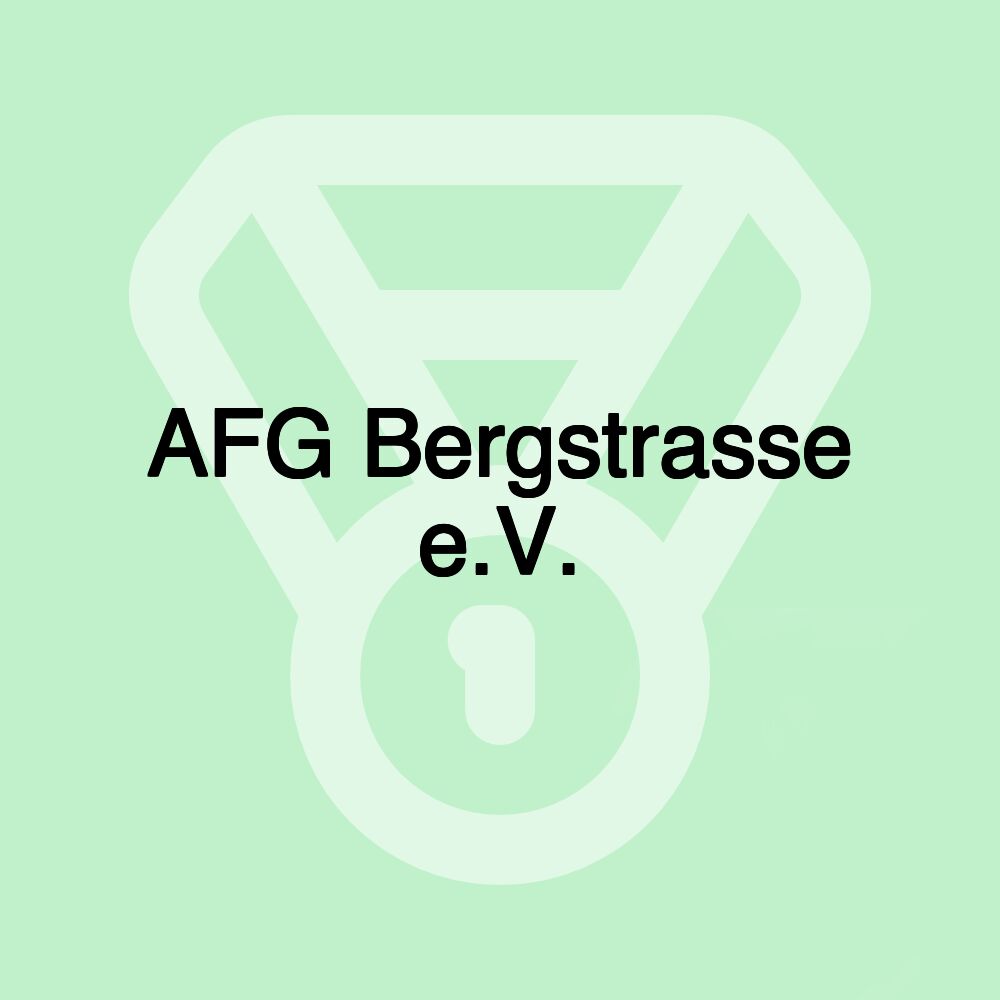 AFG Bergstrasse e.V.
