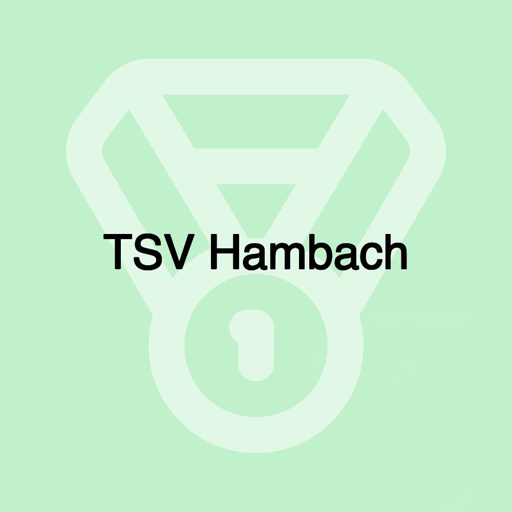 TSV Hambach TSV Hambach