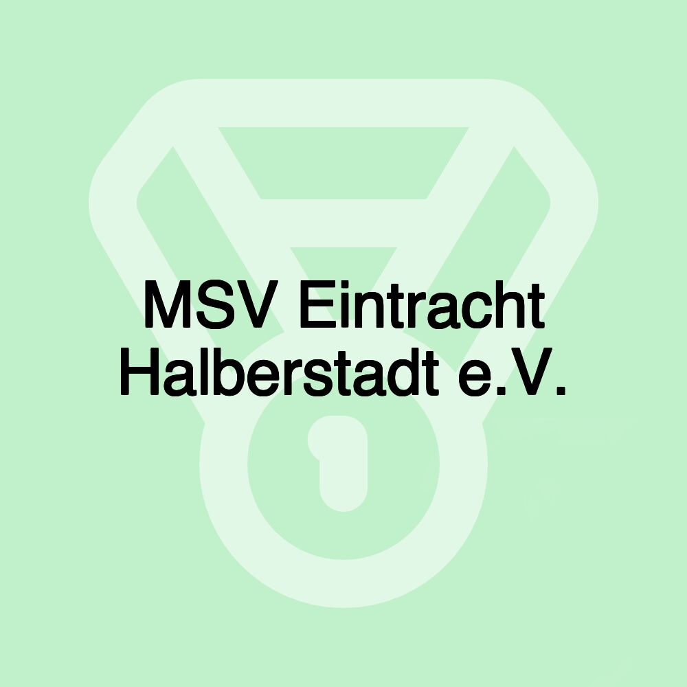 MSV Eintracht Halberstadt e.V.