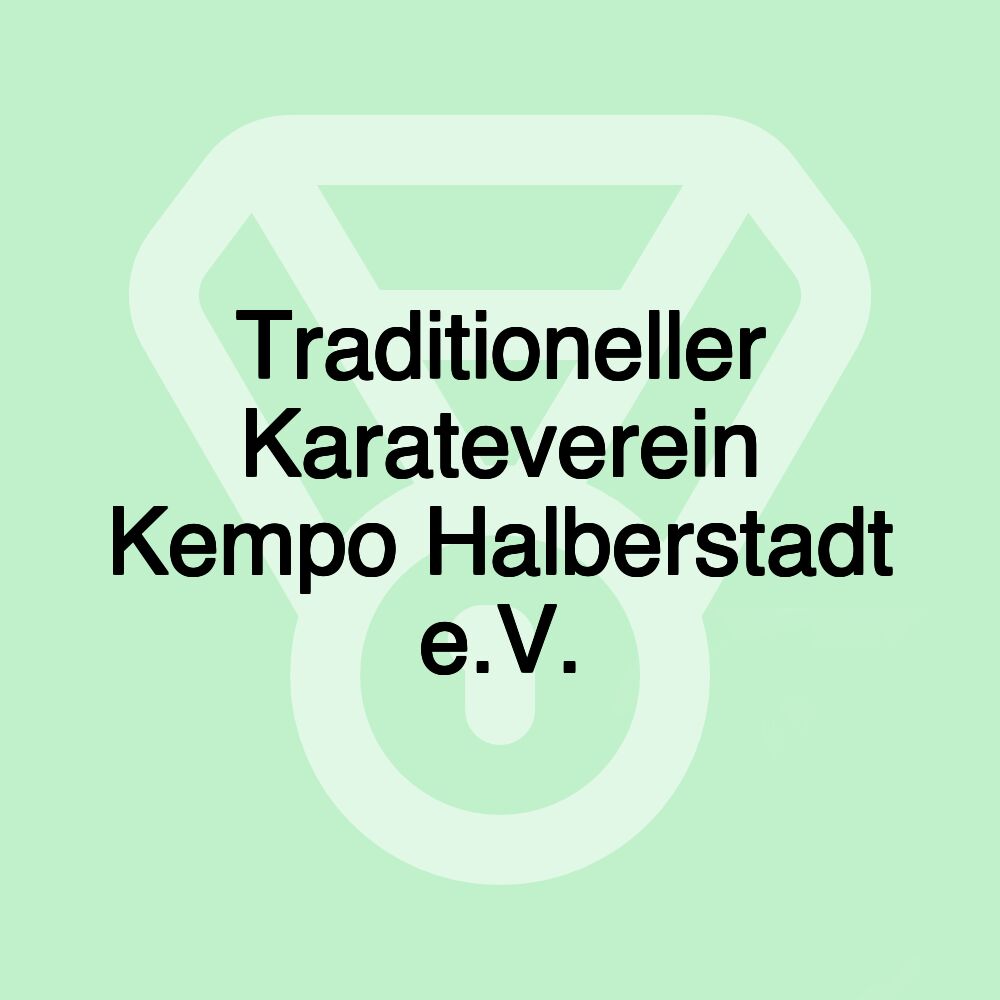 Traditioneller Karateverein Kempo Halberstadt e.V.