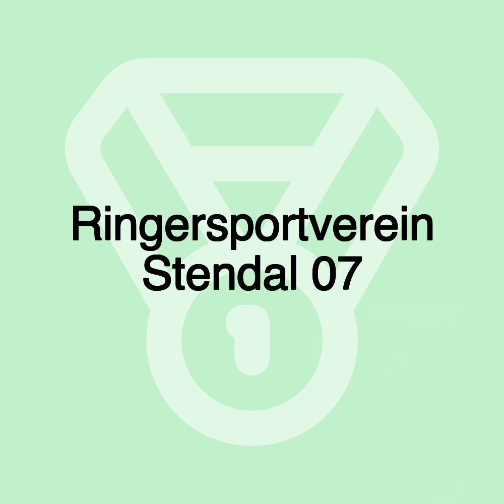 Ringersportverein Stendal 07 Ringersportverein Stendal 07