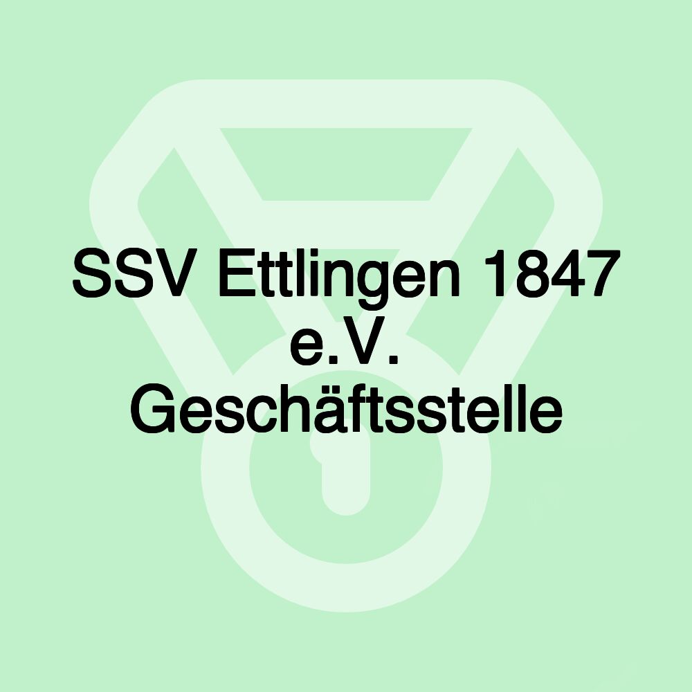 SSV Ettlingen 1847 e.V. Geschäftsstelle