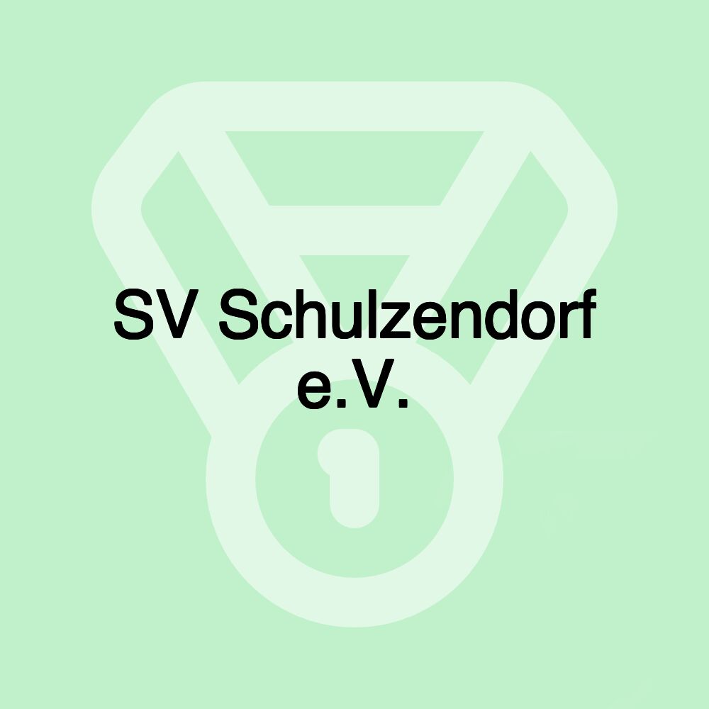 SV Schulzendorf e.V. SV Schulzendorf e.V.