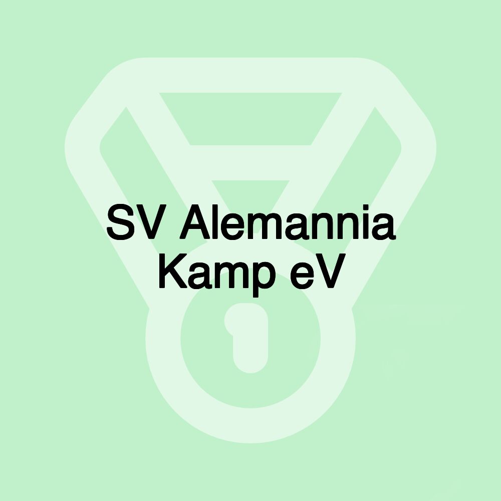 SV Alemannia Kamp eV SV Alemannia Kamp eV