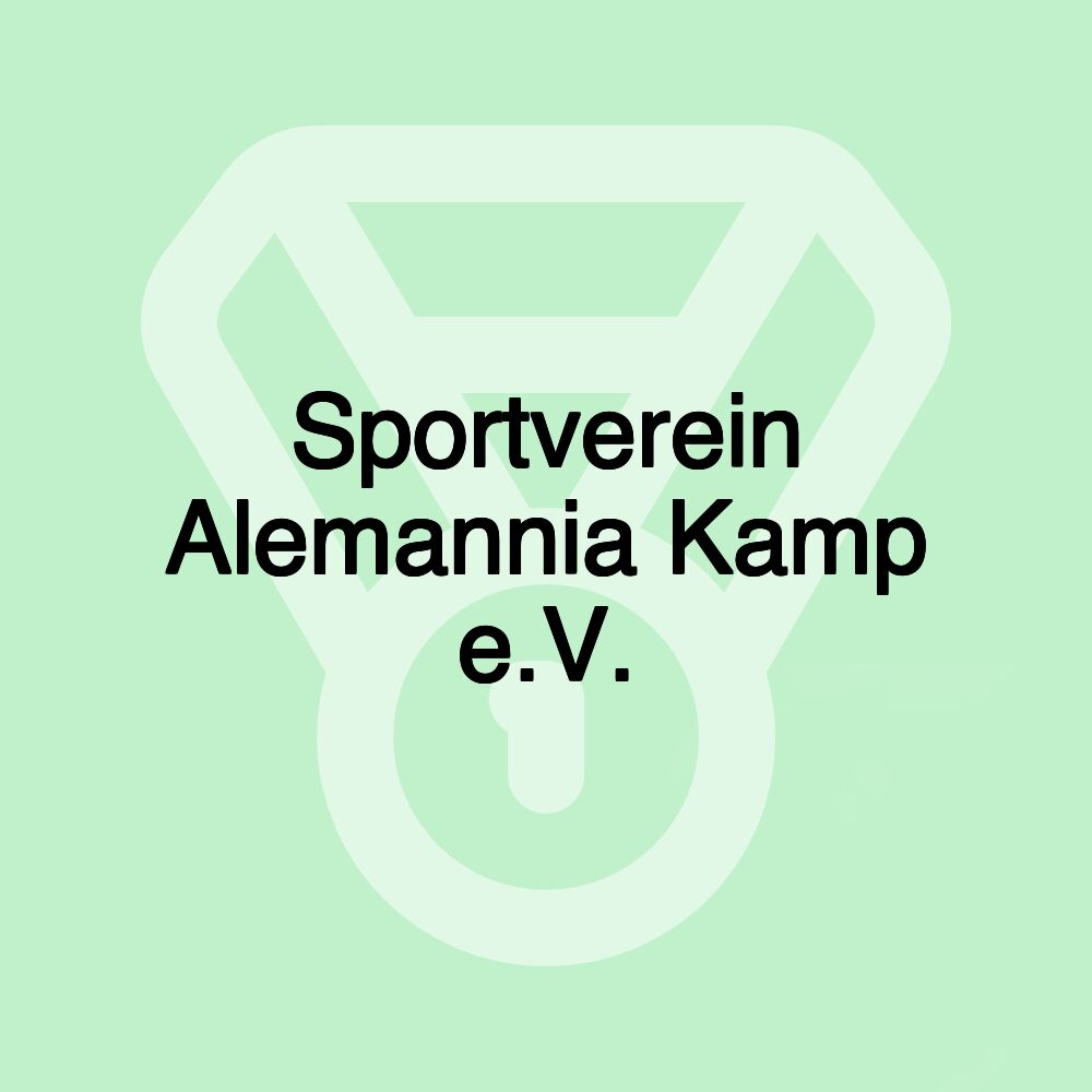 Sportverein Alemannia Kamp e.V. Sportverein Alemannia Kamp e.V.