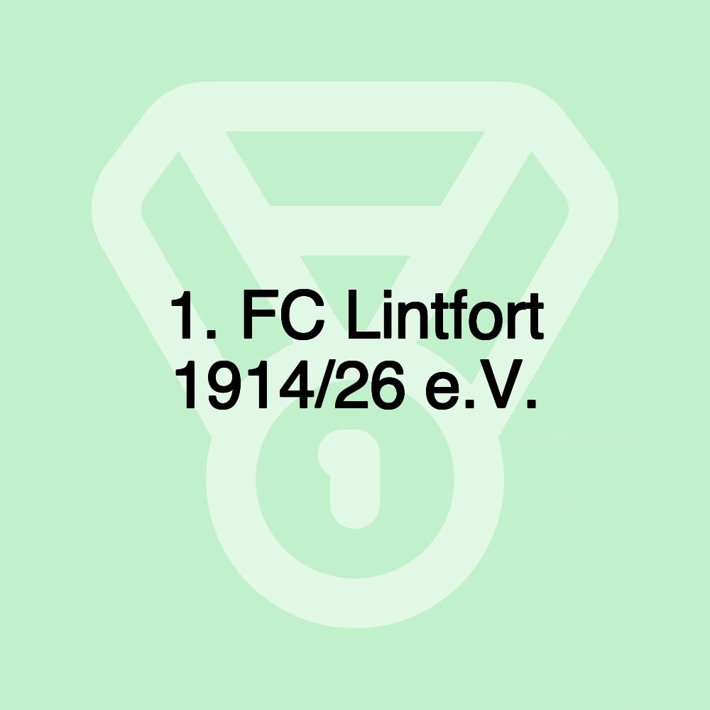 1. FC Lintfort 1914/26 e.V. 1. FC Lintfort 1914/26 e.V.