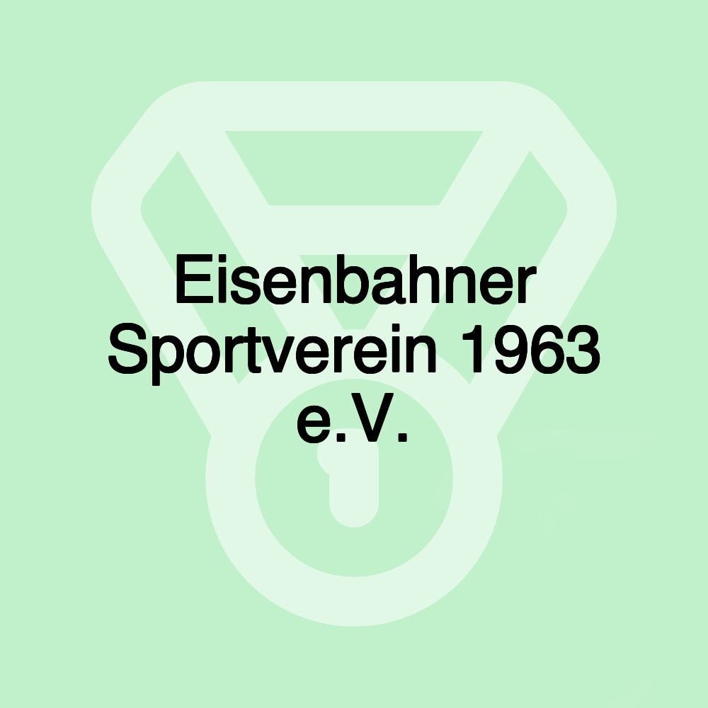 Eisenbahner Sportverein 1963 e.V. Eisenbahner Sportverein 1963 e.V.