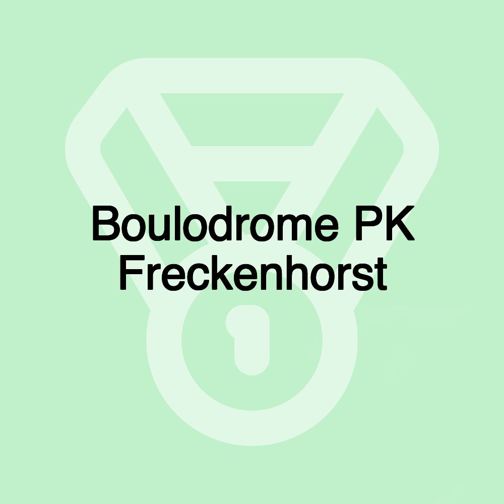 Boulodrome PK Freckenhorst
