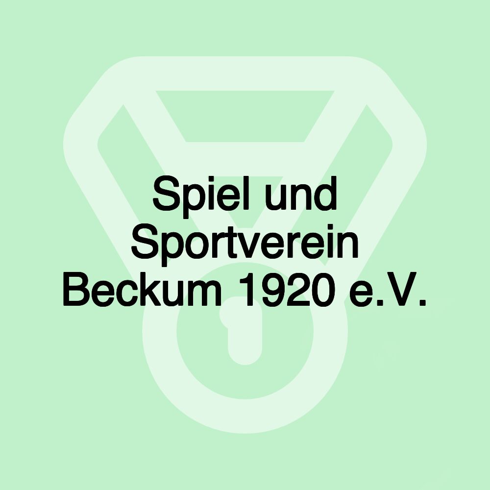 Spiel und Sportverein Beckum 1920 e.V.
