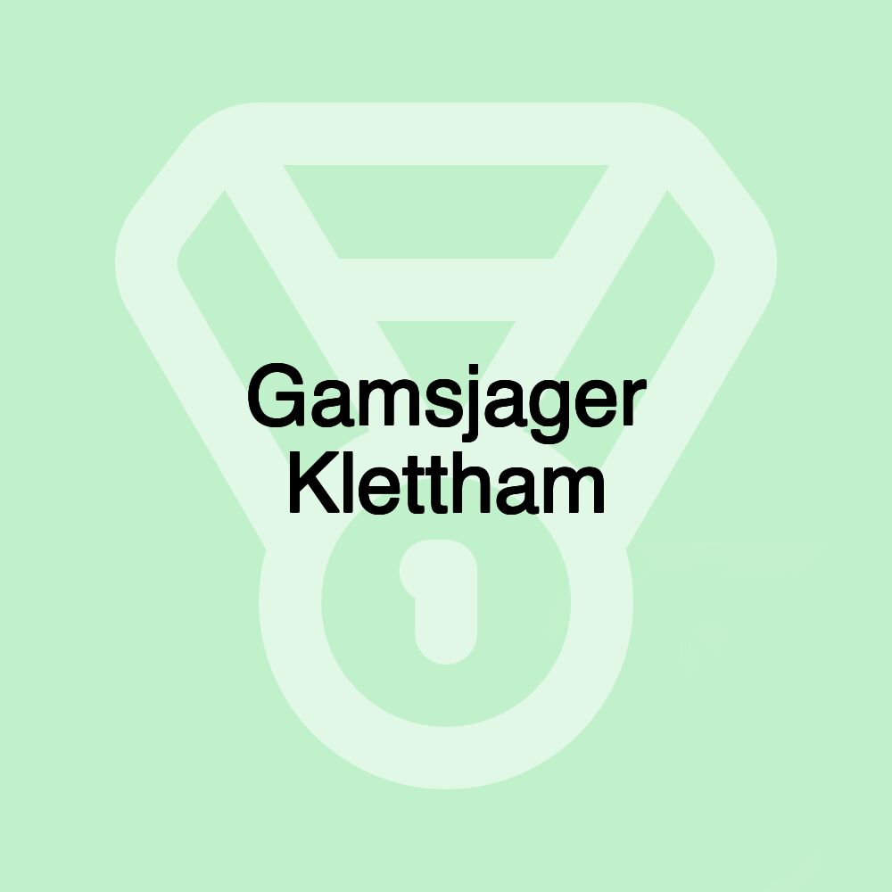 Gamsjager Klettham