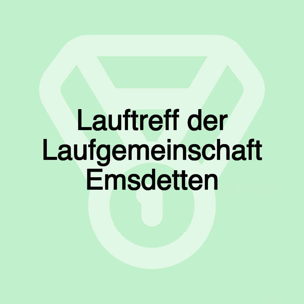 Lauftreff der Laufgemeinschaft Emsdetten