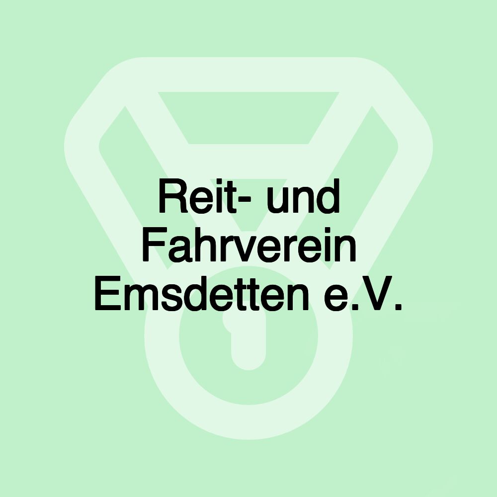Reit- und Fahrverein Emsdetten e.V.