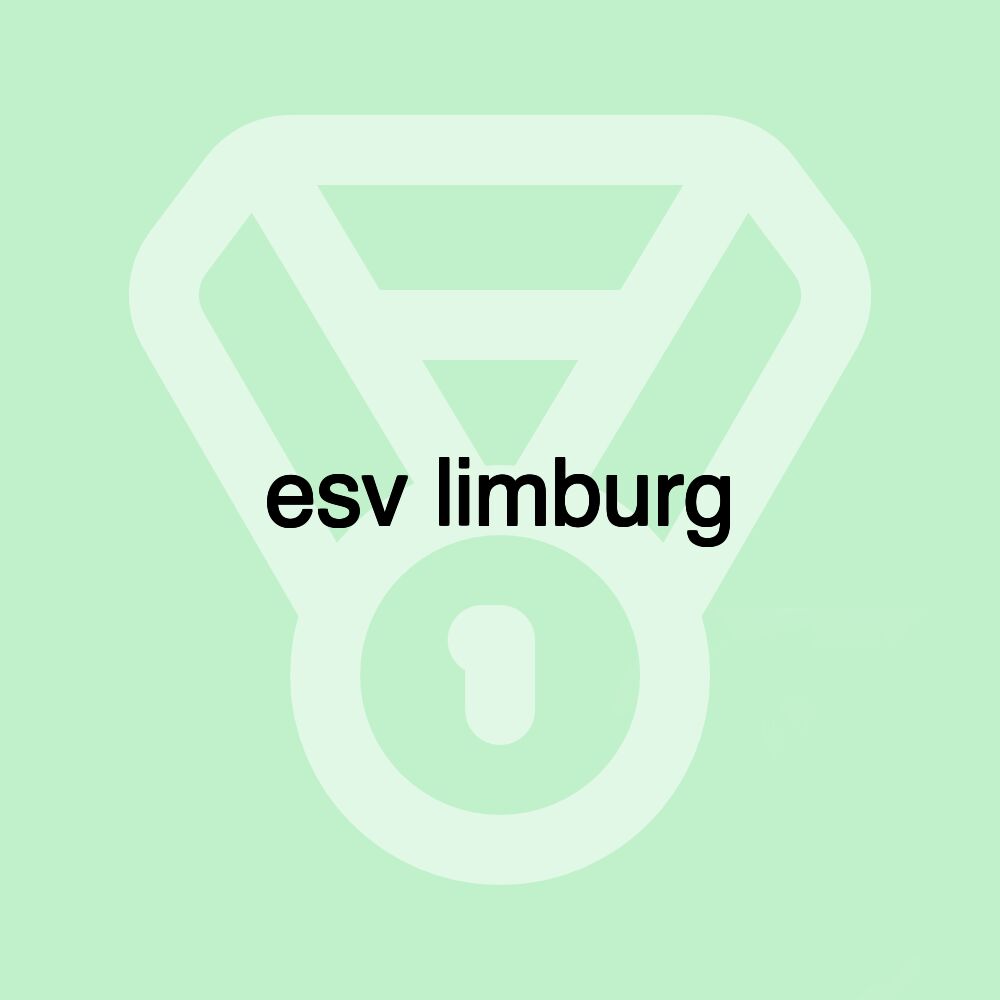 esv limburg esv limburg