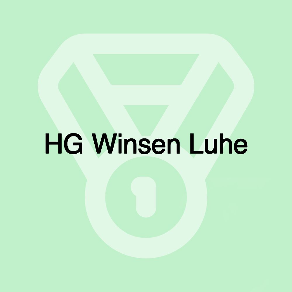 HG Winsen Luhe HG Winsen Luhe