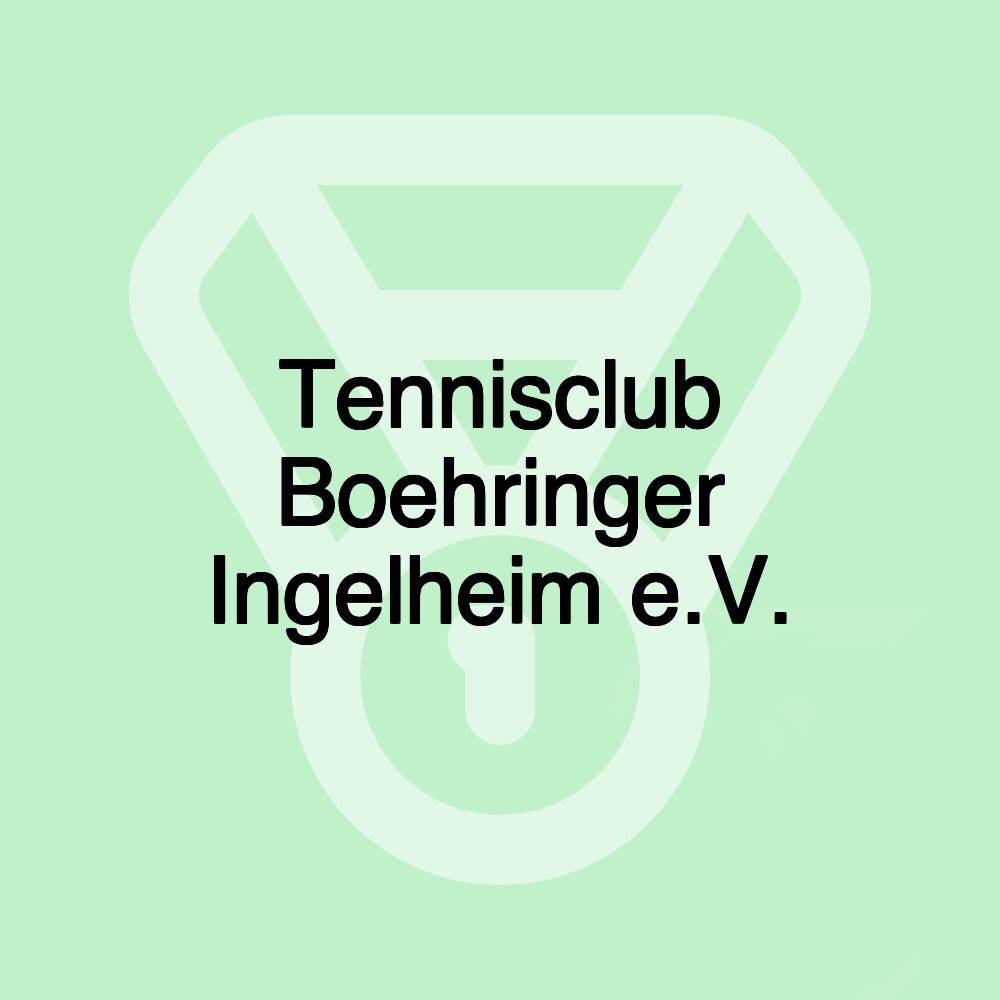 Tennisclub Boehringer Ingelheim e.V. Tennisclub Boehringer Ingelheim e.V.