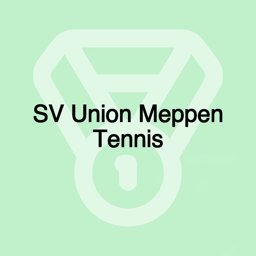 SV Union Meppen Tennis