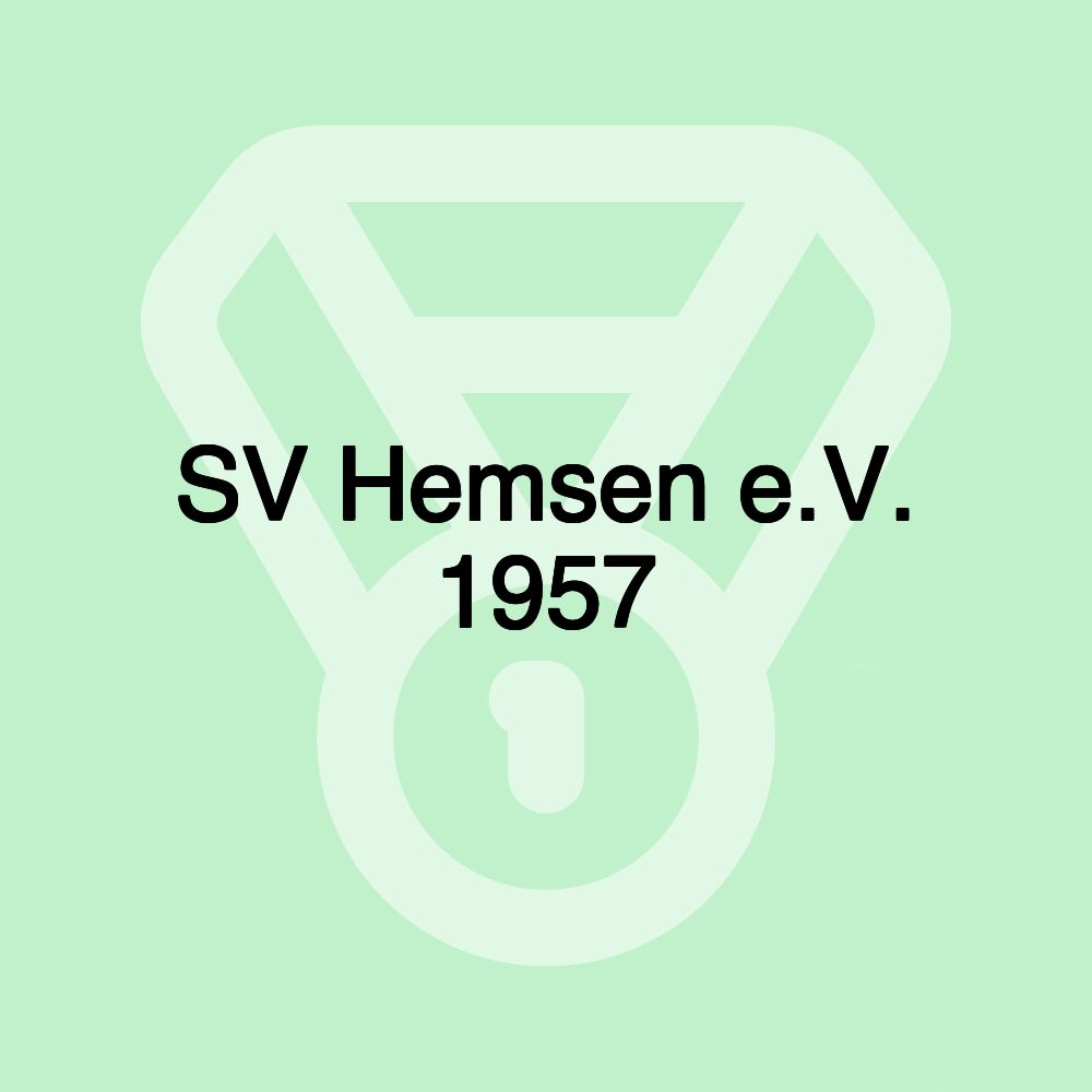 SV Hemsen e.V. 1957 SV Hemsen e.V. 1957