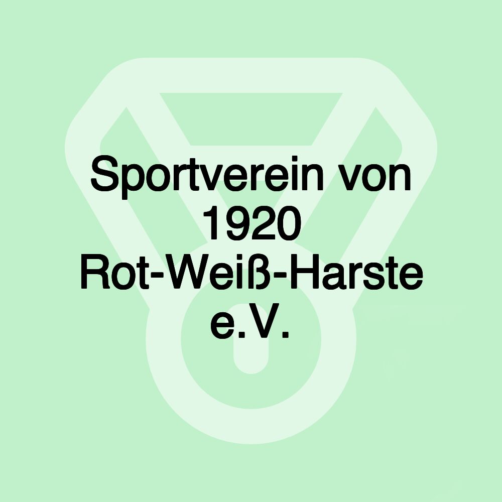 Sportverein von 1920 Rot-Weiß-Harste e.V.