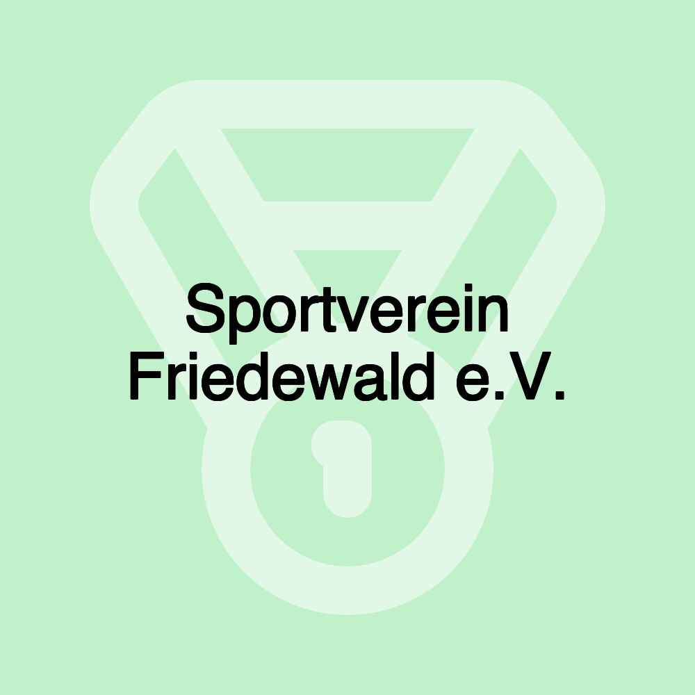 Sportverein Friedewald e.V. Sportverein Friedewald e.V.