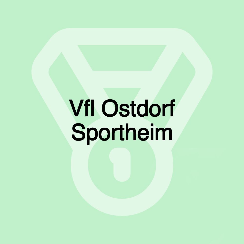 Vfl Ostdorf Sportheim
