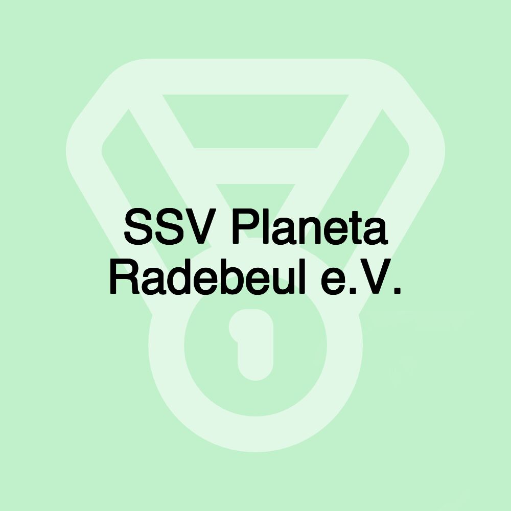 SSV Planeta Radebeul e.V. SSV Planeta Radebeul e.V.