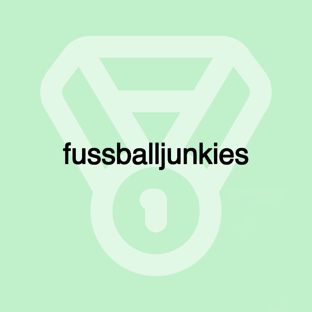 fussballjunkies fussballjunkies