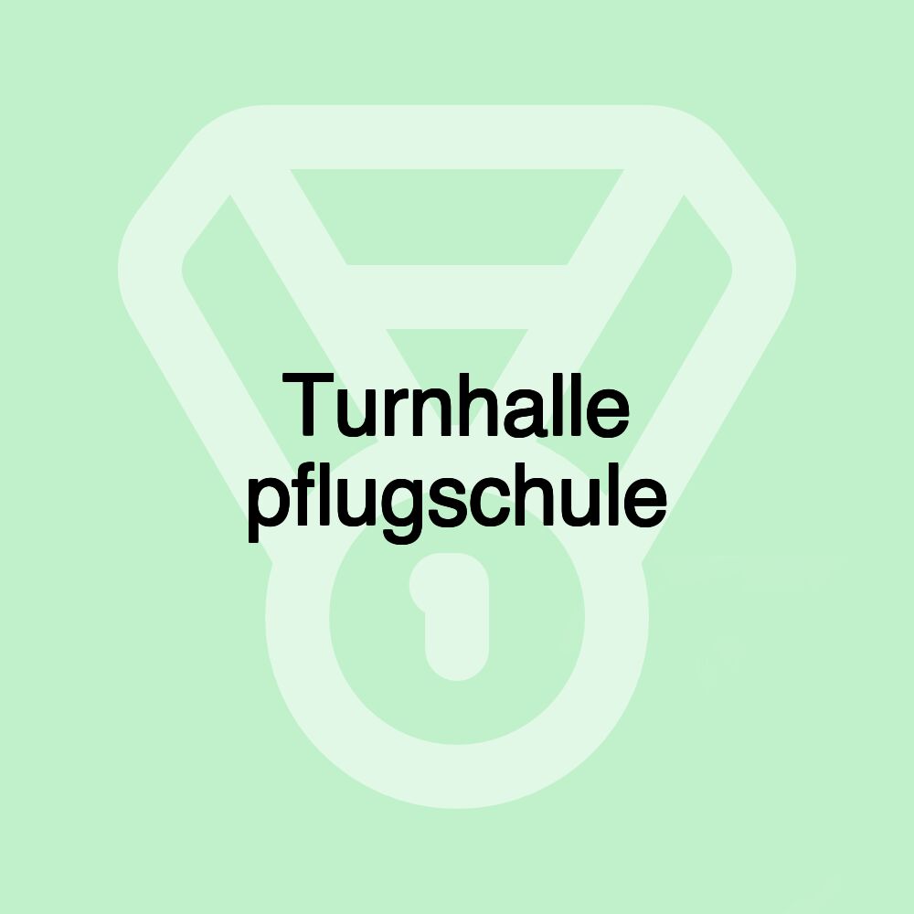 Turnhalle pflugschule