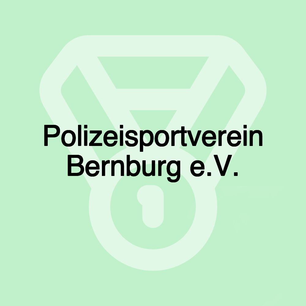 Polizeisportverein Bernburg e.V.