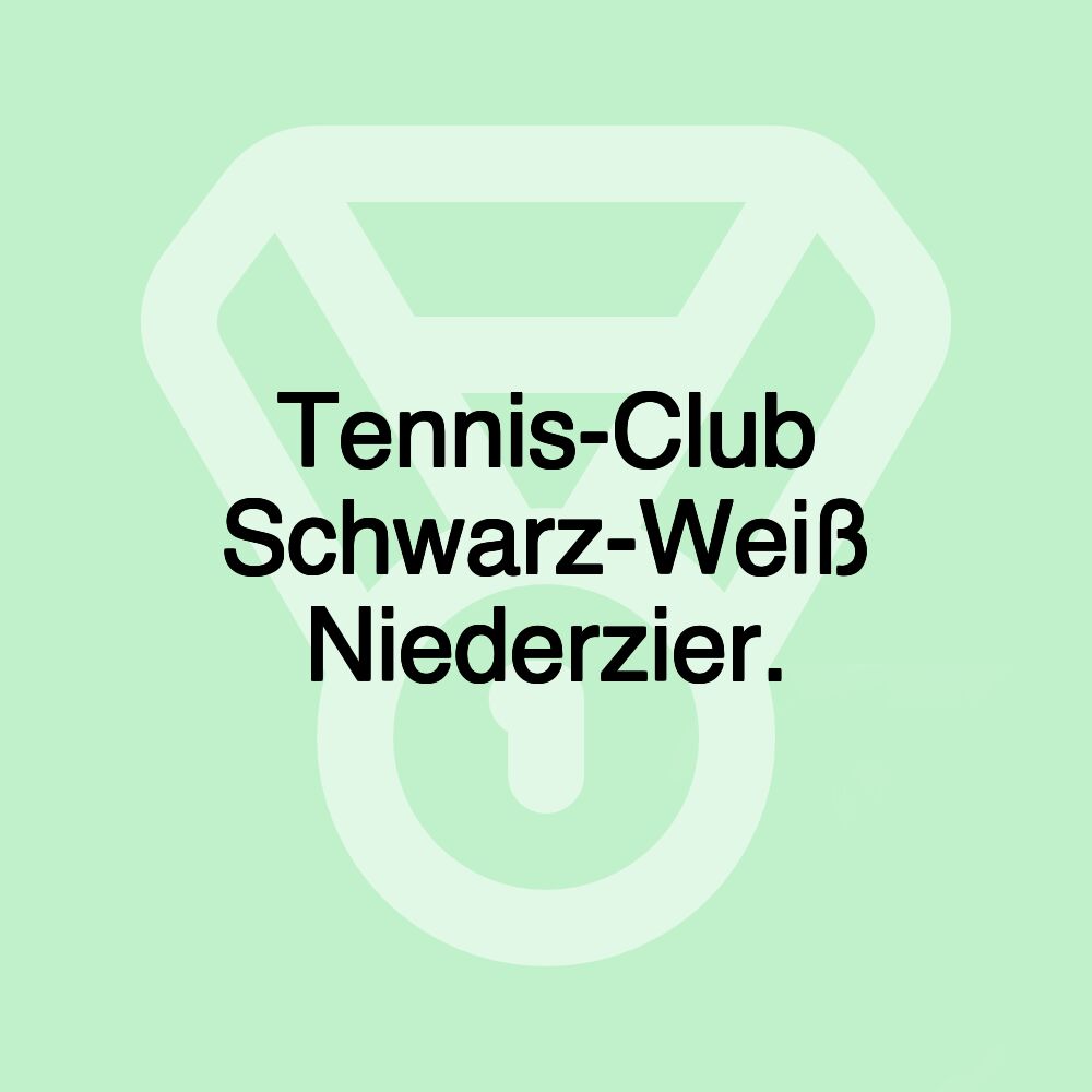 Tennis-Club Schwarz-Weiß Niederzier.