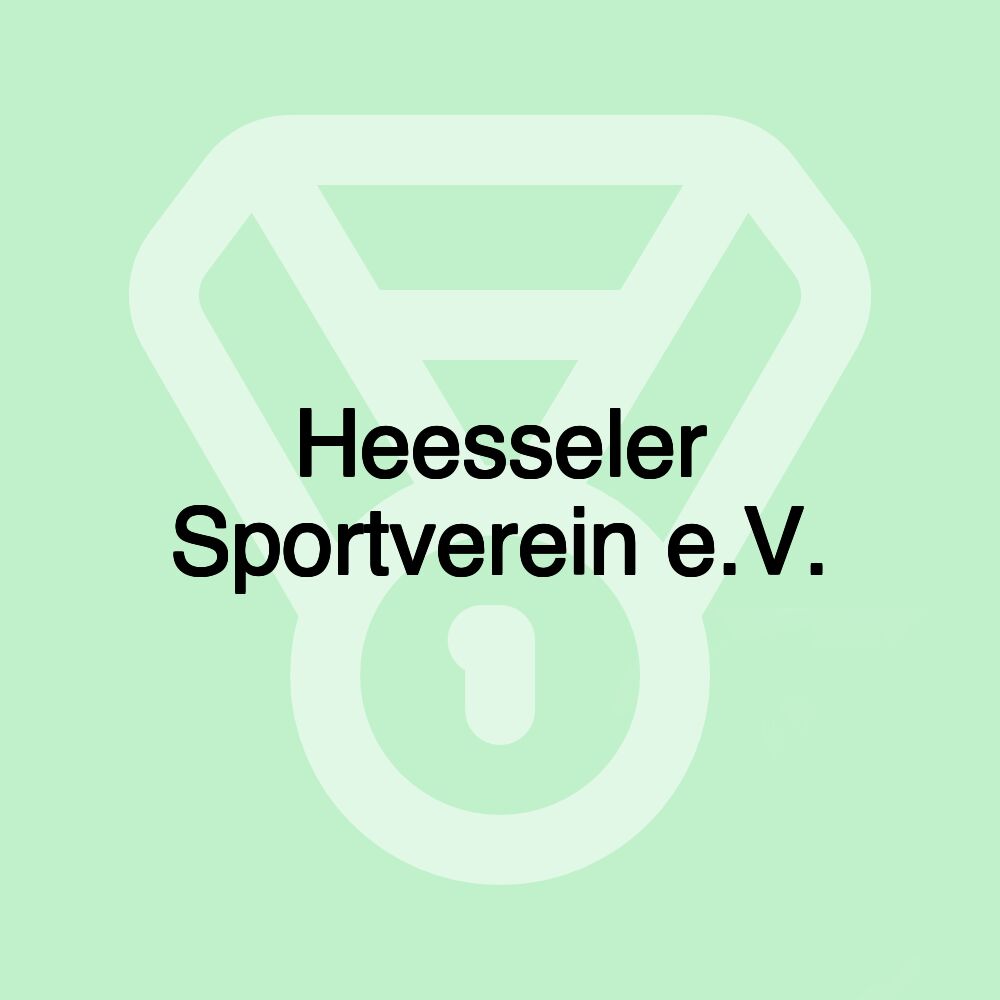 Heesseler Sportverein e.V. Heesseler Sportverein e.V.