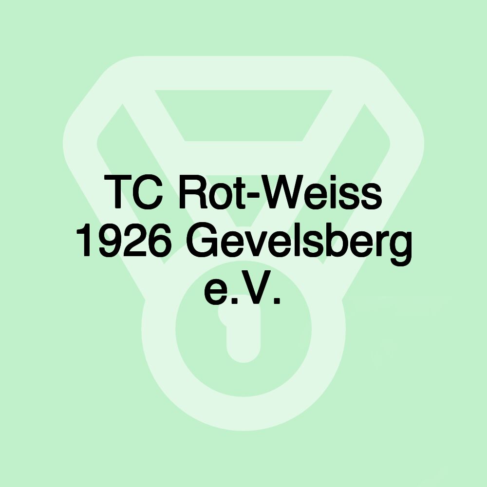 TC Rot-Weiss 1926 Gevelsberg e.V.