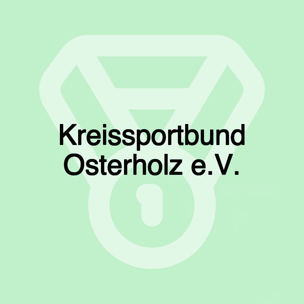 Kreissportbund Osterholz e.V. Kreissportbund Osterholz e.V.