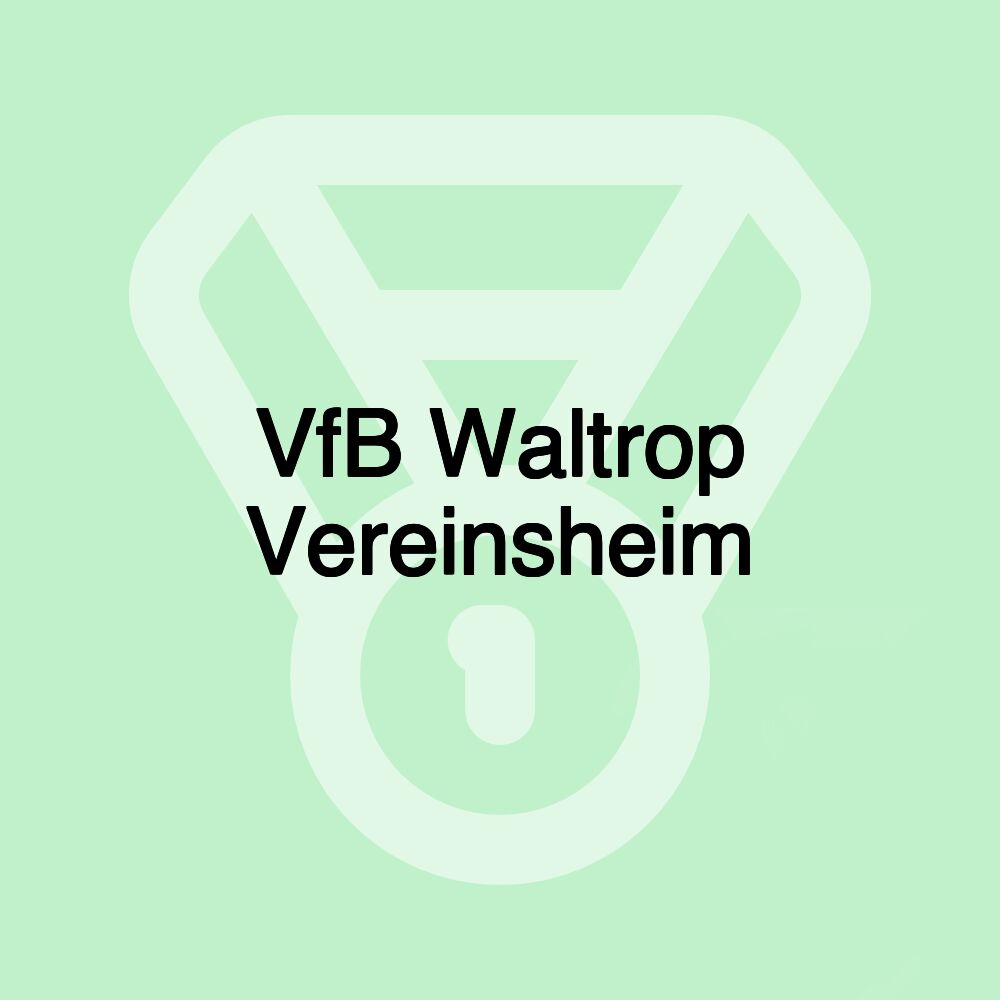 VfB Waltrop Vereinsheim