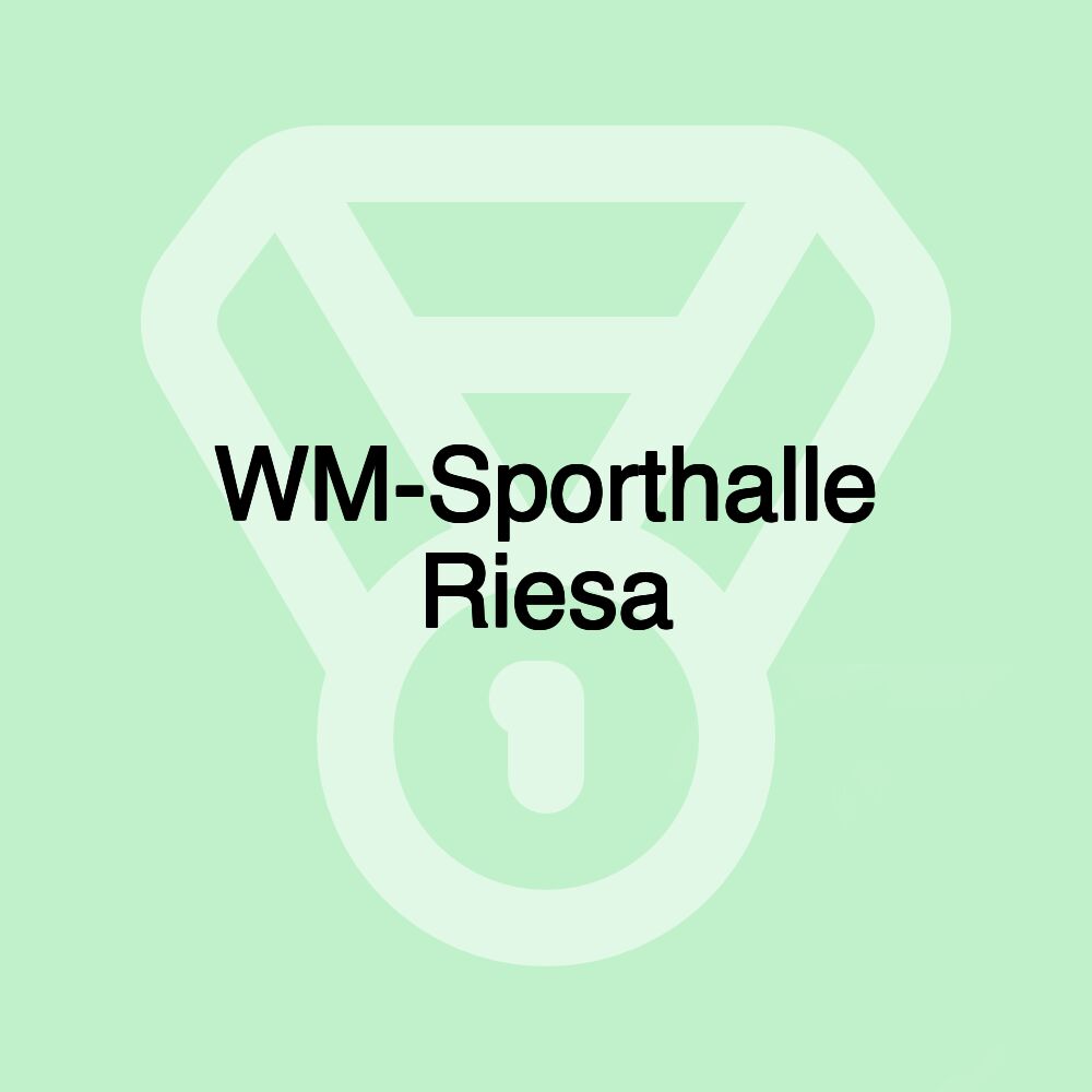 WM-Sporthalle Riesa