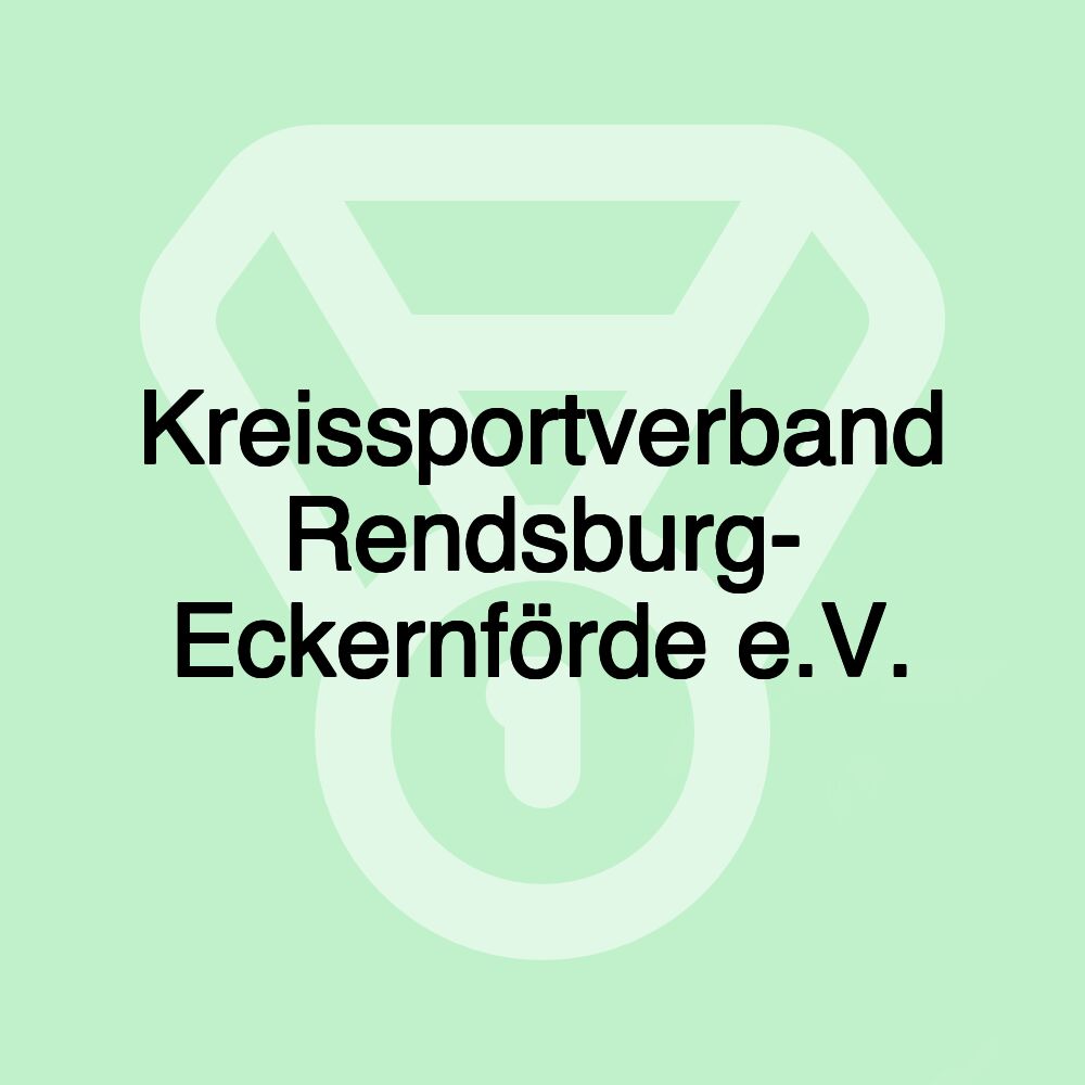 Kreissportverband Rendsburg- Eckernförde e.V.